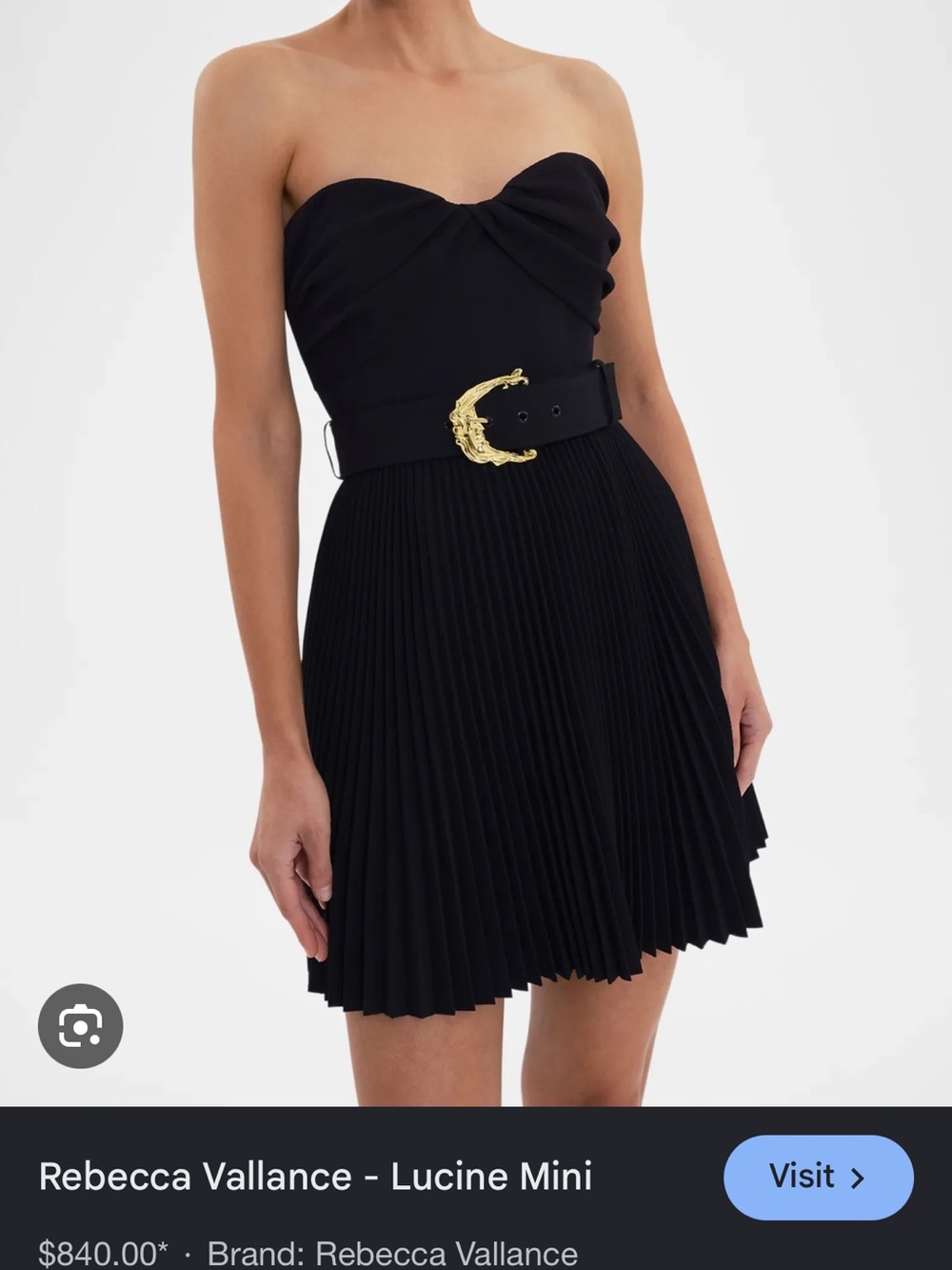 Rebecca Vallance Lucine Mini Dress NWT - size 6